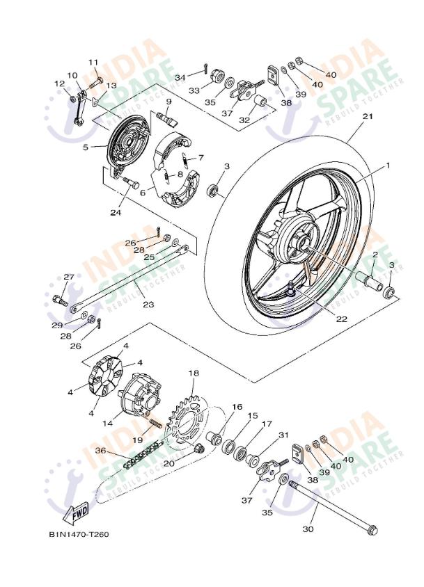 REAR WHEEL